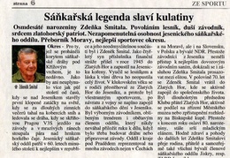 Zdeněk Smital Sáňkařská legenda